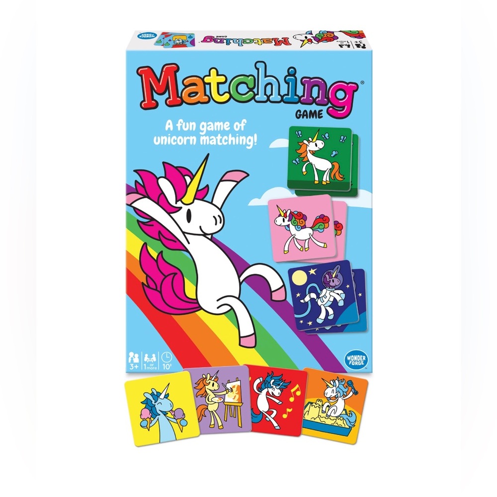 Wonder Forge Kids Matching A fun game of unicorn matching